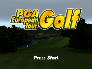 PGA European Tour Golf (Europe) (En,Fr,De,Es,It) Title Screen